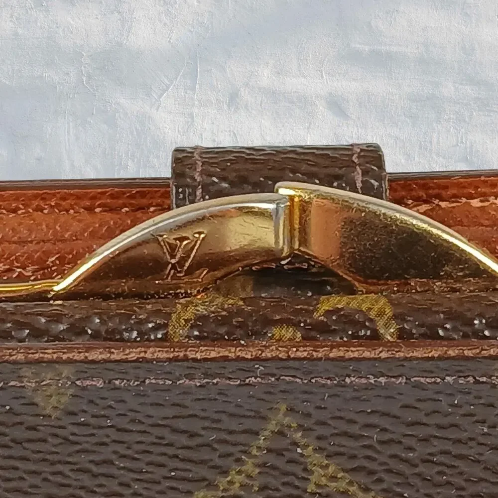 Louis Vuitton Authentic Vintage Monogram French Kisslock Wallet - Picture 10 of 15